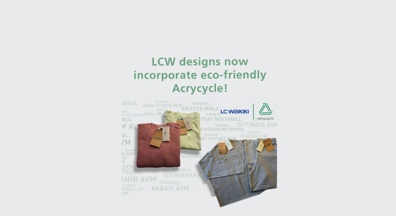 Acrycycle's Eco-Friendly Comfort is Very Trendy at LCW!